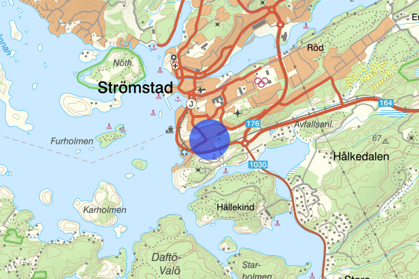 Trädgårdsgatan 29 november 19.30, Brand, Strömstad