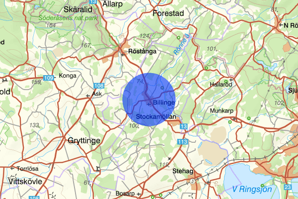 Billinge 29 november 20.30, Bråk, Eslöv