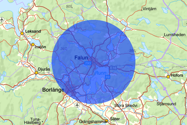 Falun 30 november 11.00, Brand, Falun