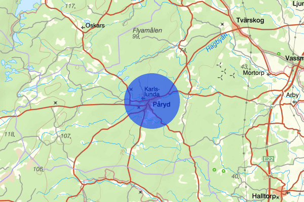 Påryd 01 december 04.36, Brand, Kalmar