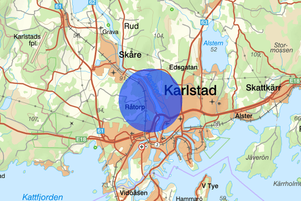 Råtorp 01 december 12.19, Trafikolycka, Karlstad