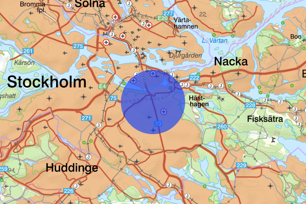 Johanneshov 02 december 21.05, Misshandel, Stockholm