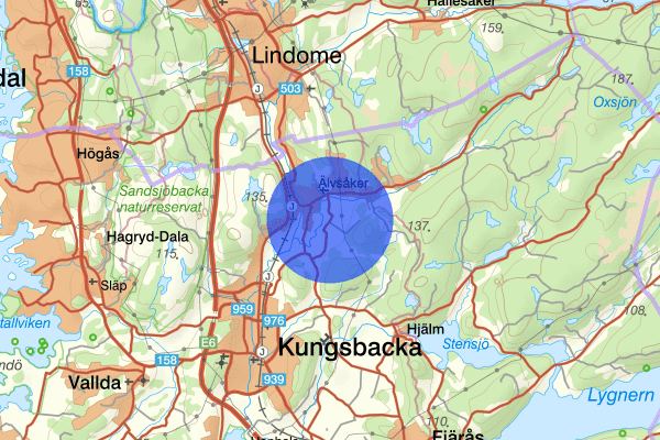 Älvsåker 03 december 13.47, Mordbrand, Kungsbacka