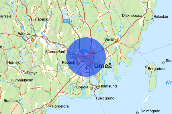 Umeå 03 december 13.19, Fylleri/LOB, Umeå