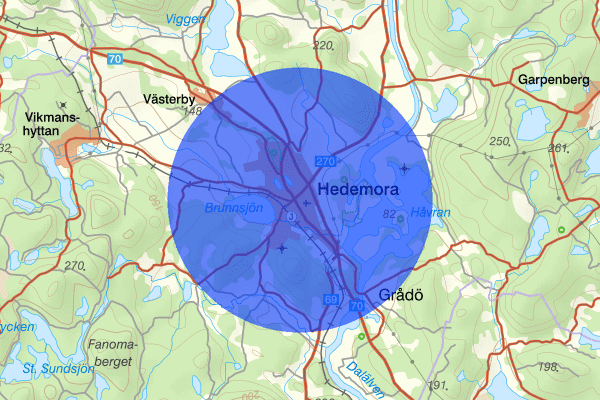 Hedemora 03 december 16.07, Trafikolycka, personskada, Hedemora