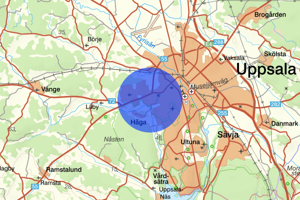 Flogsta 04 december 13.16, Brand, Uppsala