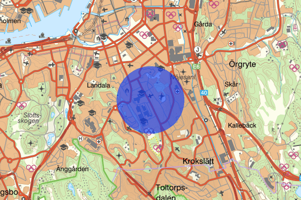Johanneberg 05 december 01.29, Explosion, Göteborg