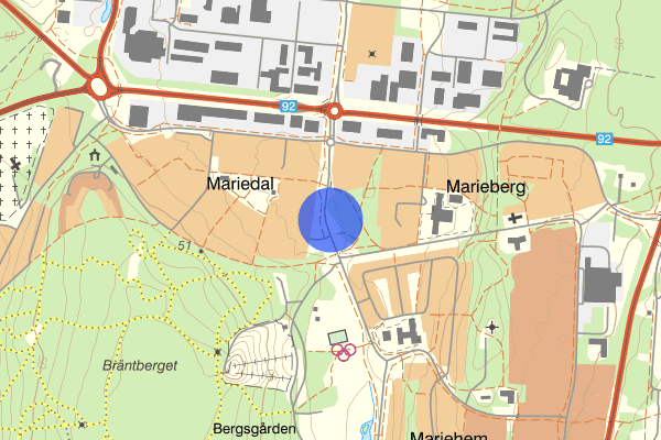 Morkullevägen 05 december 16.17, Trafikolycka, Umeå