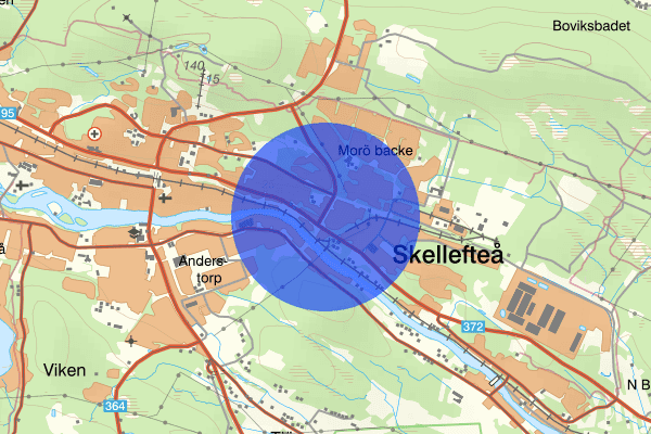 Hedensbyn 05 december 16.43, Brand, Skellefteå