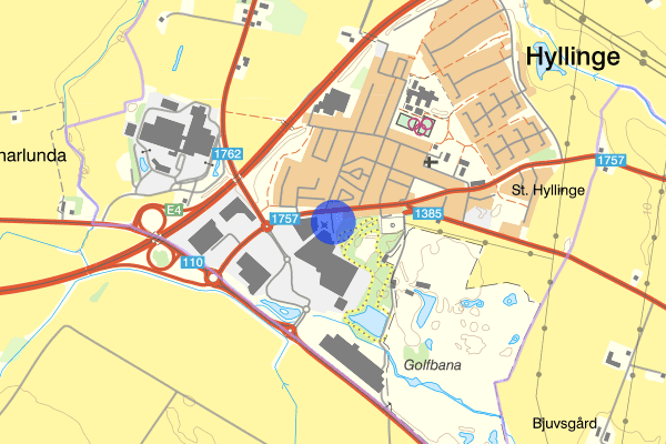 Dragaregatan 06 december 20.32, Skadegörelse, Åstorp