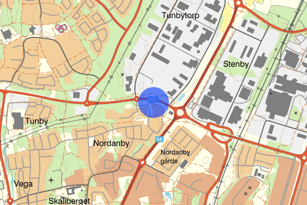 Norrleden 06 december 20.20, Trafikolycka, Västerås