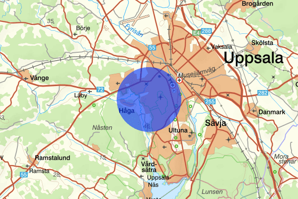 Eriksberg 07 december 15.15, Försvunnen person, Uppsala