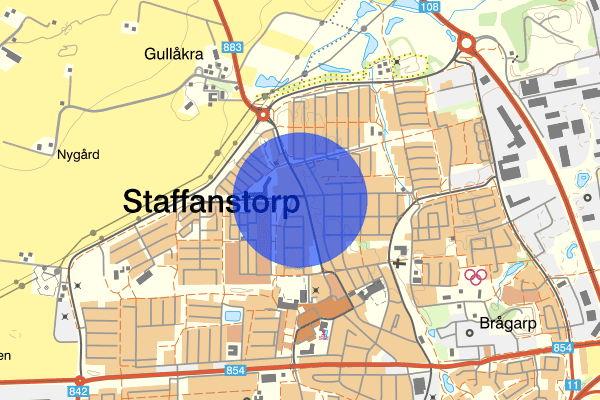 Norra Lundavägen 07 december 22.28, Rattfylleri, Staffanstorp