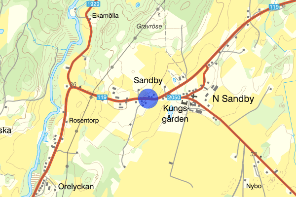 Sandby 08 december 06.42, Trafikolycka, Hässleholm