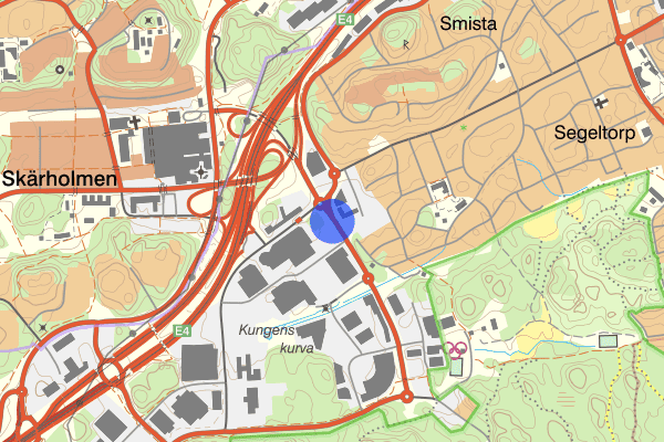 Ekgårdsvägen 09 december 15.27, Trafikolycka, personskada, Huddinge