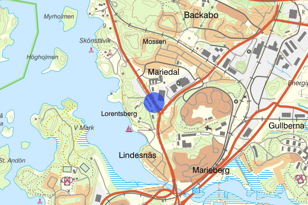 Ronnebyvägen 09 december 22.49, Rattfylleri, Karlskrona