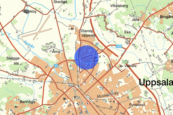 Bärbyleden 10 december 04.01, Rattfylleri, Uppsala