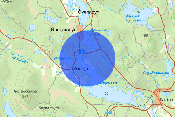 Lassbyn 10 december 08.35, Trafikolycka, Boden