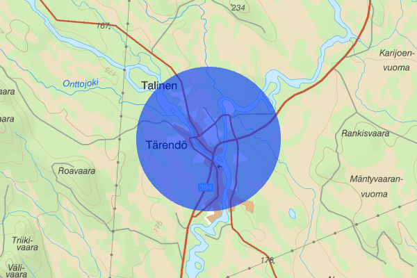 Tärendö 10 december 10.43, Trafikolycka, Pajala