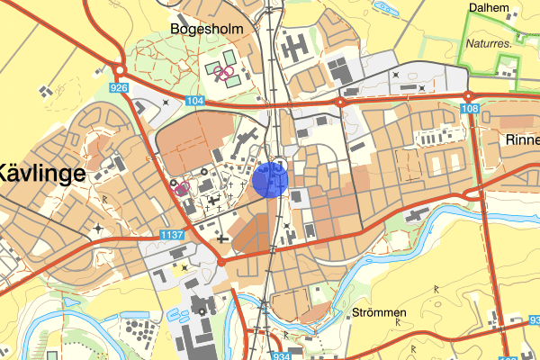 Torget 11 december 05.24, Brand, Kävlinge