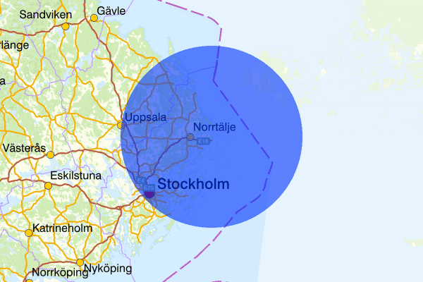  11 december 03.43, Larm Inbrott, Norrtälje