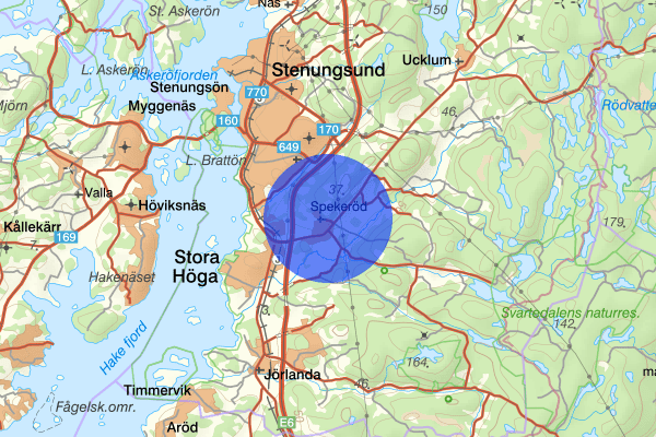 Spekeröd 11 december 20.30, Trafikkontroll, Västra Götalands län