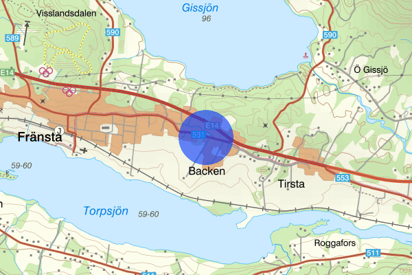 Fränstavägen 12 december 07.06, Sammanfattning natt, Västernorrlands län