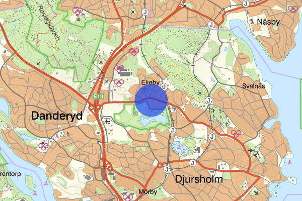 Danderydsvägen 12 december 05.35, Rattfylleri, Danderyd