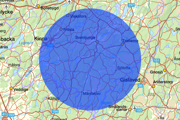  12 december 12.39, Olaga hot, Svenljunga