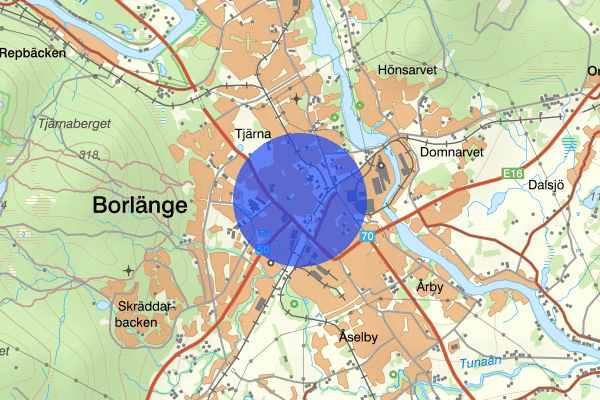 Hagalund 12 december 16.43, Övrigt, Borlänge