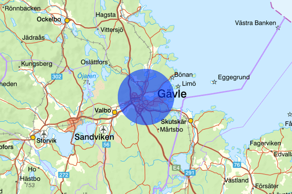 Gävle 12 december 18.21, Försvunnen person, Gävle