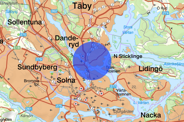 Stocksund 13 december 02.08, Rattfylleri, Danderyd