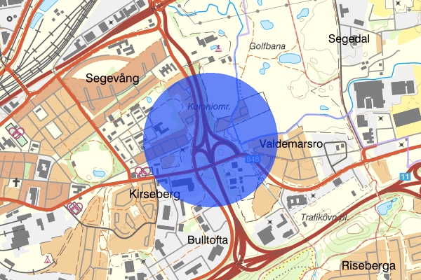 Inre Ringvägen 13 december 19.15, Trafikolycka, Malmö