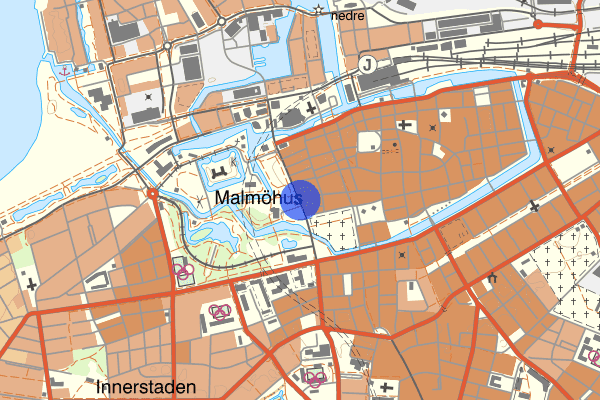 Slottsgatan 14 december 12.42, Brand, Malmö