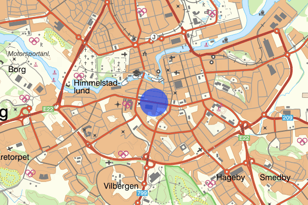 Södra Promenaden 14 december 13.02, Trafikolycka, Norrköping