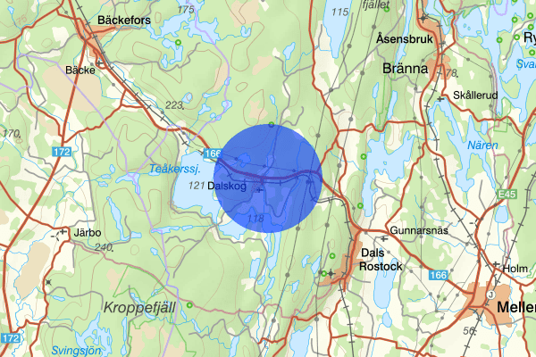 Dalskog 15 december 06.48, Trafikolycka, Mellerud