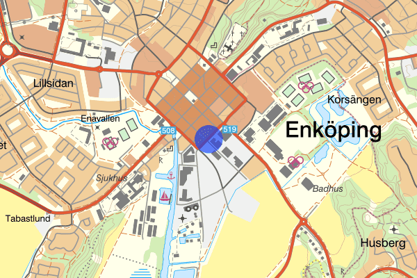 Östra Ringgatan 15 december 16.58, Trafikolycka, personskada, Enköping