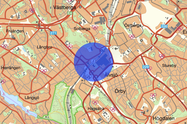 Älvsjö 16 december 01.23, Våld/hot mot tjänsteman, Stockholm