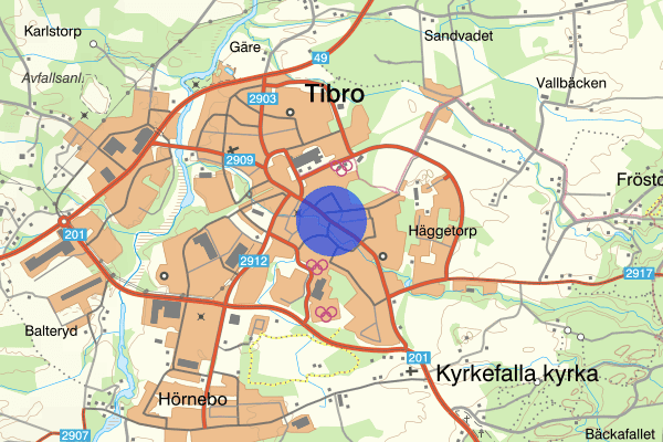 Storgatan 16 december 17.50, Trafikolycka, Tibro