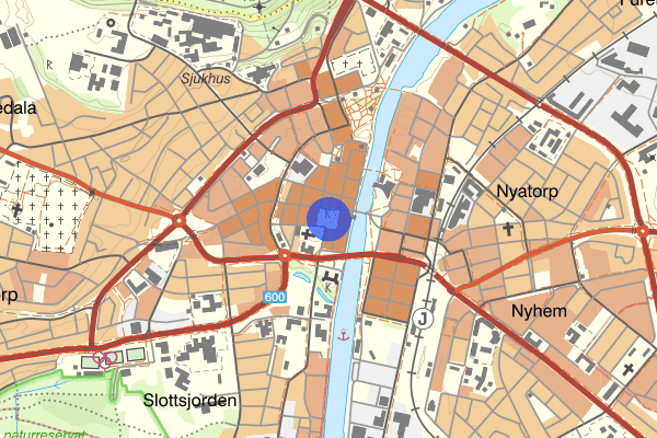 Stora torg 16 december 19.49, Olaga hot, Halmstad