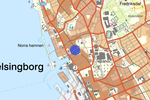 Stortorget 16 december 00.22, Misshandel, grov, Helsingborg