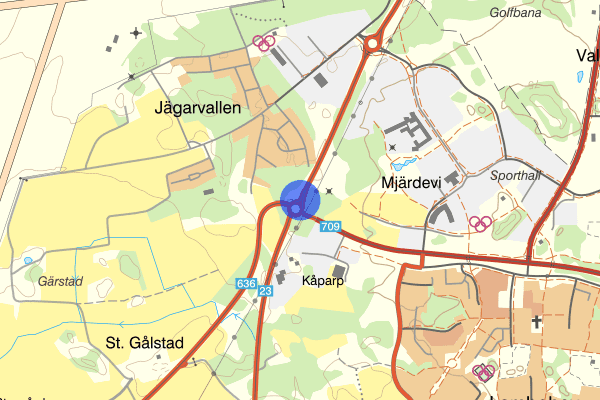 Nya Kalmarvägen 17 december 07.34, Trafikolycka, singel, Linköping