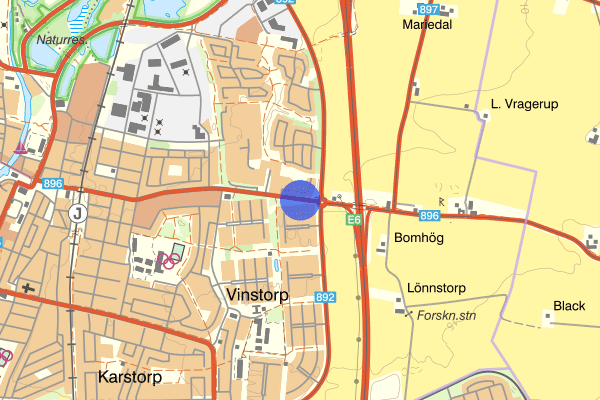 Vinstorpsvägen 17 december 09.16, Trafikolycka, singel, Lomma