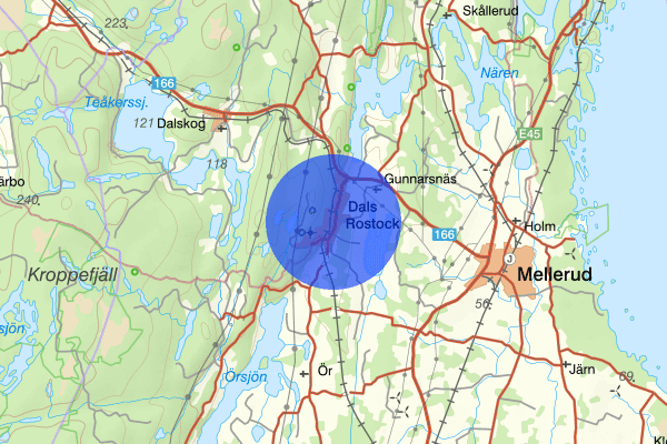 Dals Rostock 17 december 18.05, Brand, Mellerud