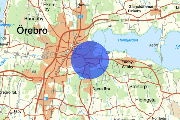 Almby 17 december 15.10, Trafikbrott, Örebro