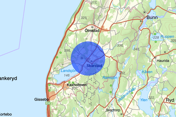 Skärstad 18 december 19.46, Trafikolycka, personskada, Jönköping