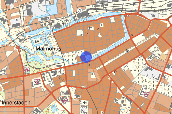 Kanalgatan 19 december 01.08, Skadegörelse, Malmö