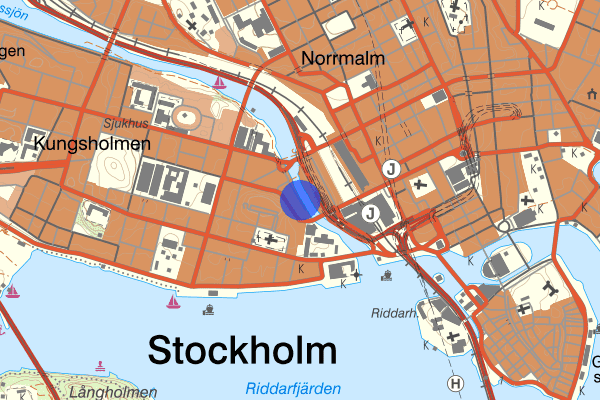 Kungsbro strand 19 december 07.13, Brand, Stockholm