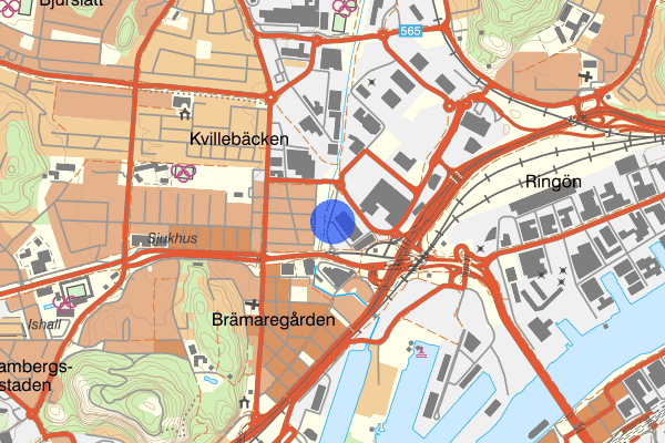 Kvillebäcksvägen 19 december 18.10, Trafikolycka, Göteborg