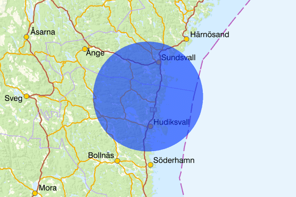  20 december 03.11, Trafikolycka, personskada, Nordanstig